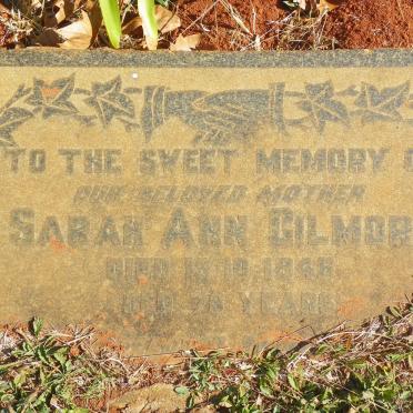 GILMORE Sarah Ann -1946