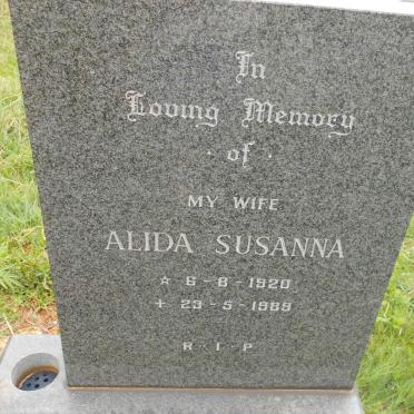 GIBSON Alida Susanna 1920-1989