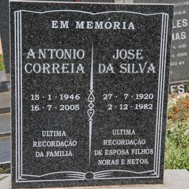 GOMES Jose da Silva 1920-1982 :: GOMES Antonio Correia 1946-2005