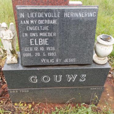 GOUWS Elbie 1939-1993