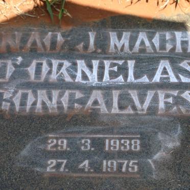 GONCALVES Knao J. Machai d'Ornelas 1938-1975