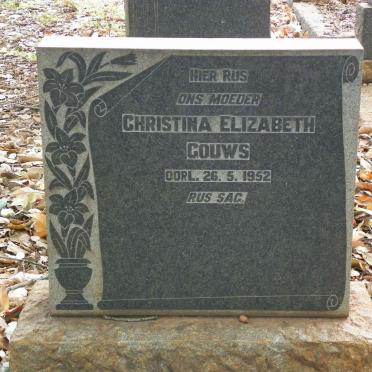 GOUWS Christina Elizabeth -1952