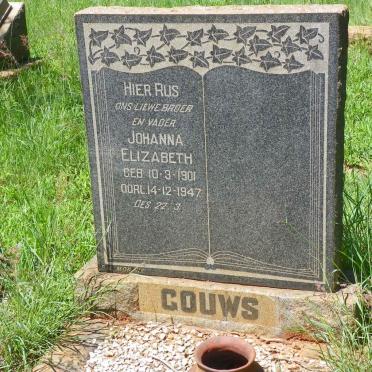 GOUWS Johanna Elizabeth 1901-1947