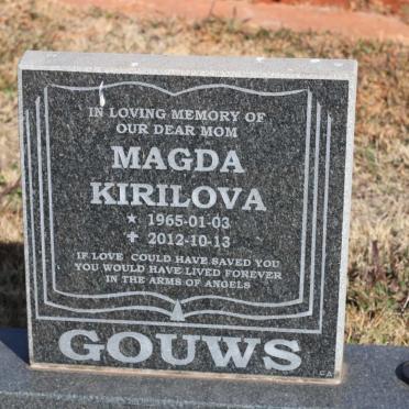 GOUWS Magda Kirilova 1965-2012