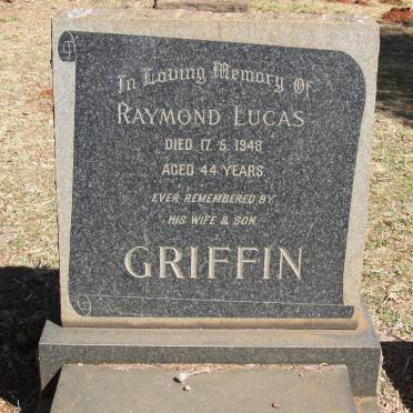 GRIFFIN Raymond Lucas -1948