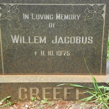 GREEFF Willem Jacobus -1975