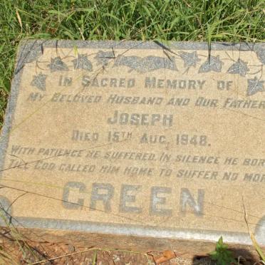 GREEN Joseph -1948