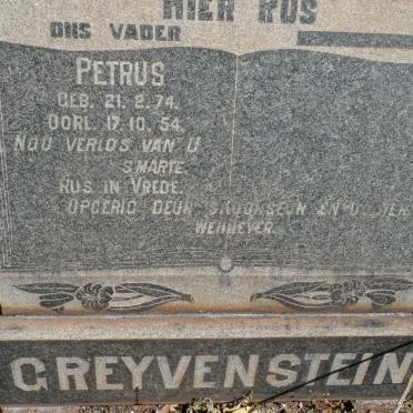 GREYVENSTEIN Petrus 1874-1954