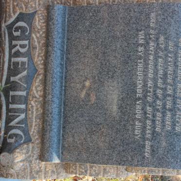 GREYLING Charl Francois 1907-1962