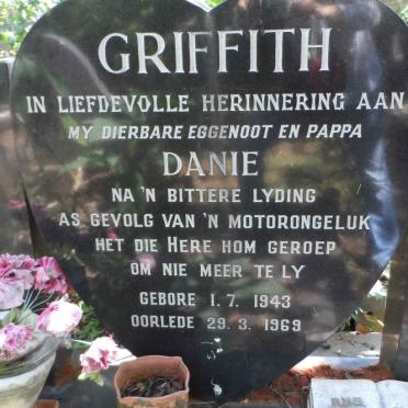 GRIFFITH Danie 1943-1969