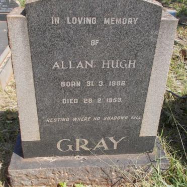 GRAY Allan Hugh 1886-1953