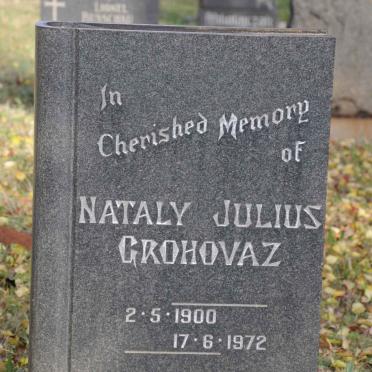 GROHOVAZ Nataly Julius 1900-1972