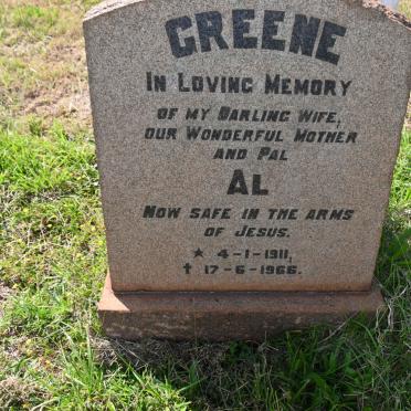 GREENE Al 1911-1966