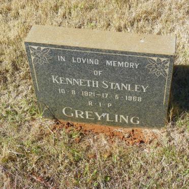 GREYLING Kenneth Stanley 1921-1968