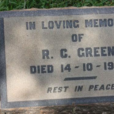GREEN R.C. -1952