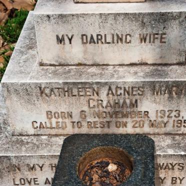 GRAHAM Kathleen Agnes Mary 1923-1955