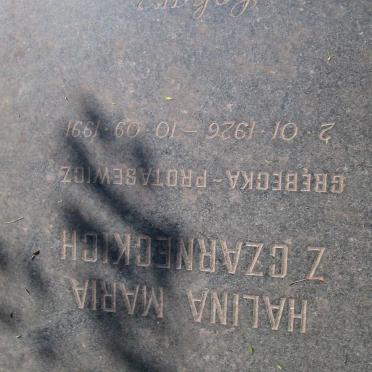 GREBECKI Tadeuz 1905-1976 :: CZARNECKICH Halina Maria Z. 1926-1991