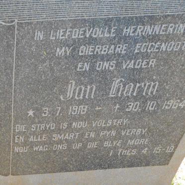 GROBBELAAR Jan Harm 1918-1964