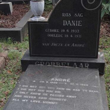 GROBBELAAR Danie 1932-1971 :: GROBBELAAR Andre 1956-1989