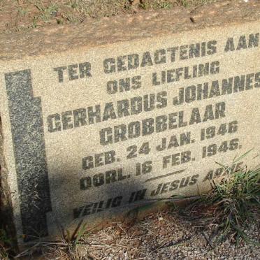 GROBBELAAR Gerhardus Johannes 1946-1946