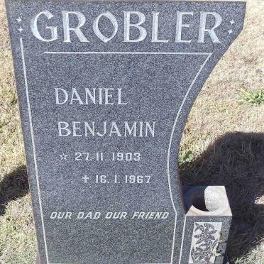 GROBLER Daniel Benjamin 1903-1967