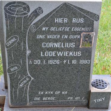 GROBLER Cornelius Lodewiekus 1926-1993