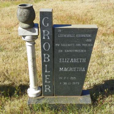 GROBLER Elizabeth Magrietha 1919-1975