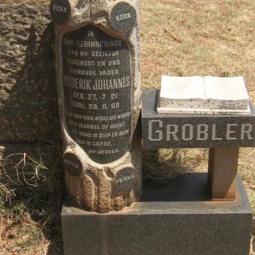 GROBLER Frederik Johannes 1921-1969