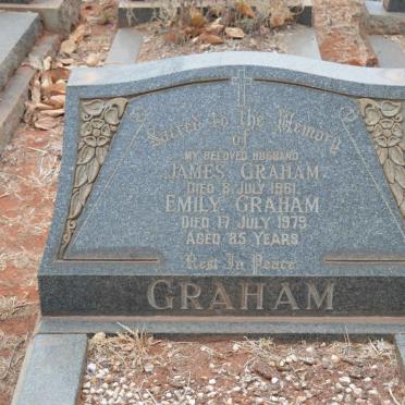 GRAHAM James -1961 &amp; Emily -1979