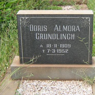 GRUNDLINGH Doris Almora 1909-1952
