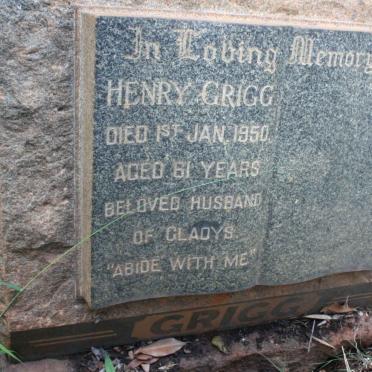 GRIGG Henry -1950