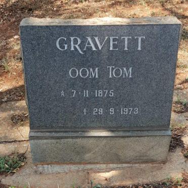 GRAVETT Tom 1875-1973