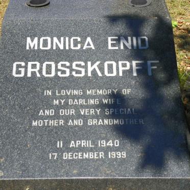 GROSSKOPFF Monica Enid 1940-1999