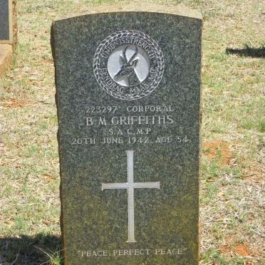 GRIFFITHS B.M. -1942