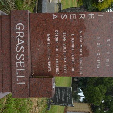 GRASSELLI Teresa 1931-1993