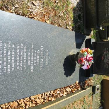 GRIESEL Horst Peter 1942-2009 :: GRIESEL Christopher 1977-2003