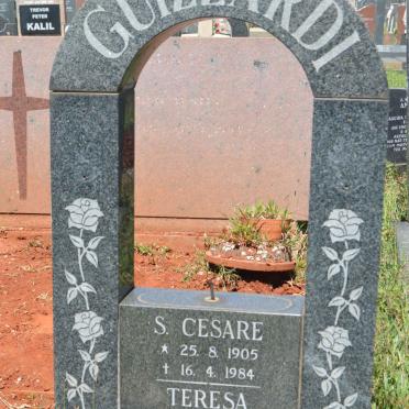 GUIZZARDI S. Cesare 1905-1984 &amp; Teresa 1906-1983
