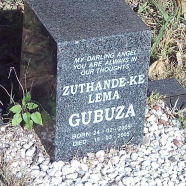 GUBUZA Zuthande-ke Lema 2005-2005