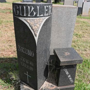 GUBLER Bruno 1949-1968