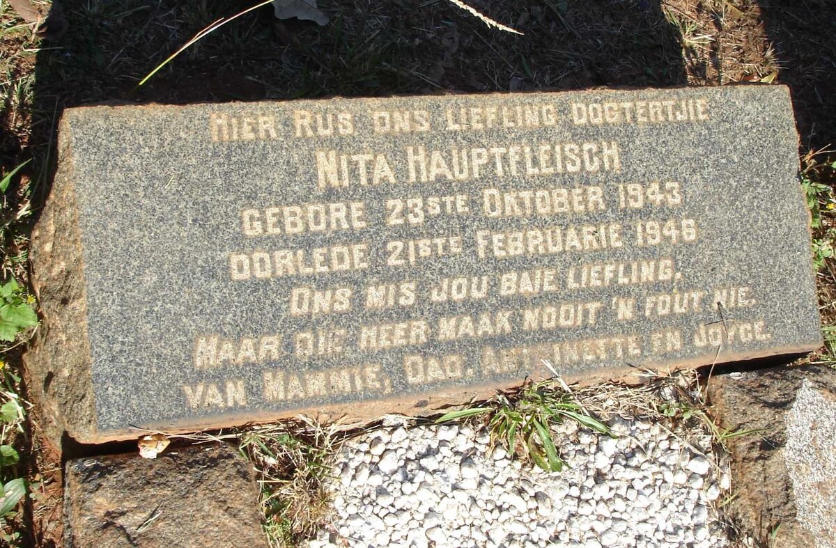 HAUPTFLEISCH Nita 1943-1946