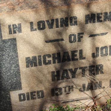 HAYTER Michael John -1946