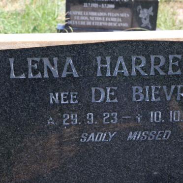 HARREWYN Lena nee DE BIEVRE 1923-1978