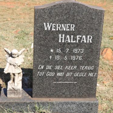 HALFAR Werner 1973-1976