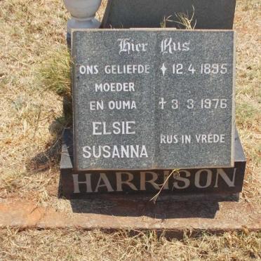 HARRISON Elsie Susanna 1895-1976