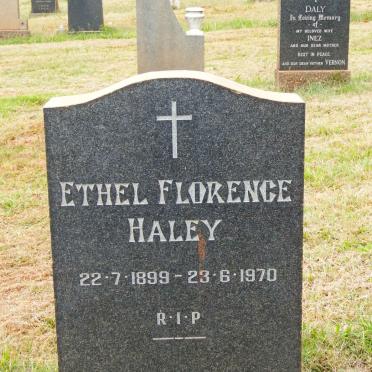 HALEY Ethel Florence 1899-1970