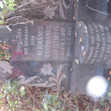 HAVENGA Hermanus Stephanus Christoffel 1932-1960