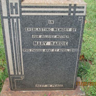HARDIE Mary -1948