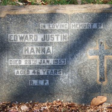 HANNA Edward Justin -1953
