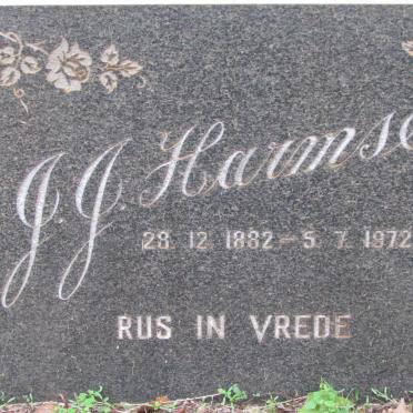 HARMSE J.J. 1882-1972