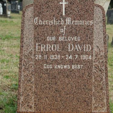 HALSEY Errol David 1938-1964